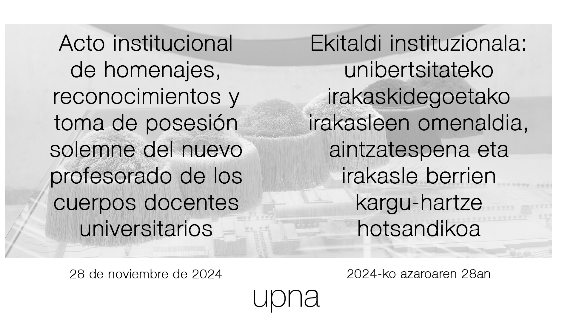 Acto De Homenajes Reconocimientos Y Toma De Posesi N Del Nuevo Profesorado Upnatv